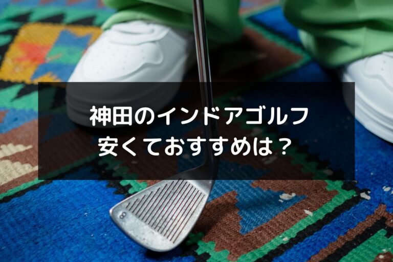 神田で安くておすすめのインドアゴルフレッスン